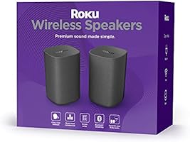 Roku Wireless Speakers (for Roku Smart Audio or Roku TV)