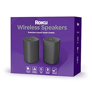 Roku Wireless Speakers (for Roku Streambars or Roku TV)