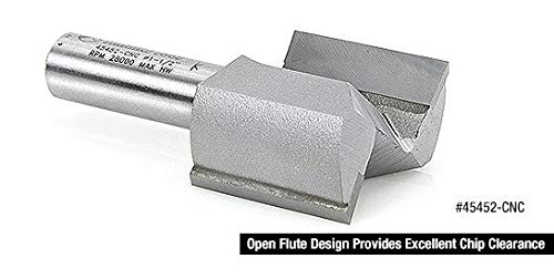 Amana Tool - 45452-CNC Carbide Tipped Straight Plunge High Production 1-1/2 Dia x 1-1/4 x