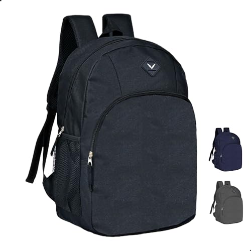 Mochila Masculina Juvenil Universitaria Escolar Academia Yepp MM9115 Bolsos Laterais (Preto)