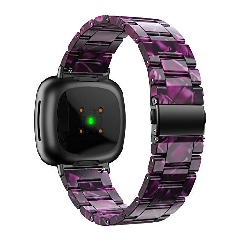 Correa de resina compatible con Fitbit Versa 3 y Sense miniatura 3