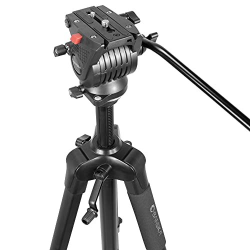 Barska Af13650 Professional Tripod With Fluid Head & Carrying Case For Spotting Scopes, Binoculars, Cameras, Etc #TOP6
