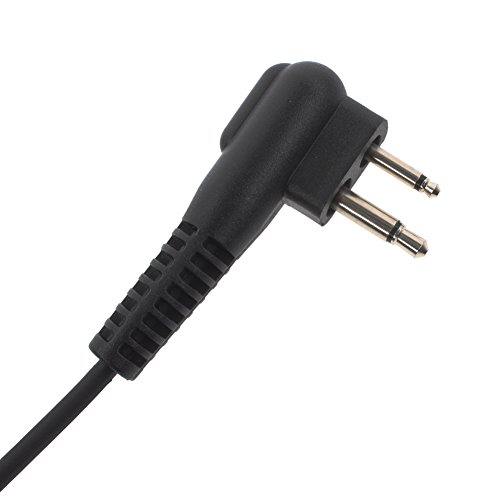 Tenq 5Pack Covert Acoustic Tube Earpiece 2 Pin For Motorola Radio #TOP6