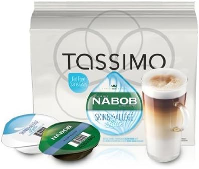 Tassimo Nabob Skinny Latte Allege - 16 T Discs - 8 Servings
