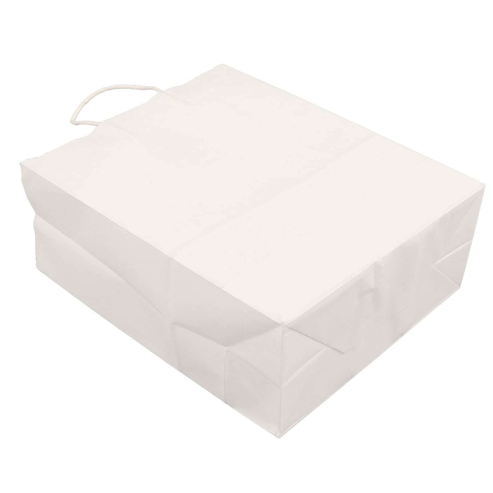 Restokki Białe torby Kraft Torby na imprezy 50szt (280x280x150mm)
