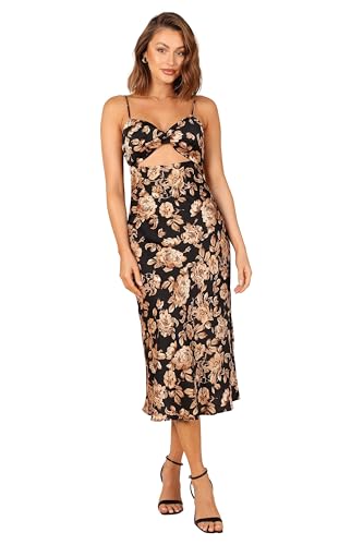 Petal & Pup Women's Saga Cut Out Midi Dress