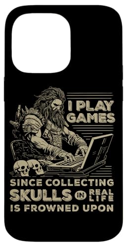 Gaming Warrior Collecting Skulls Pc�Q�[�� MMO RPG �Q�[�� �Q�[�}�[ �X�}�z�P�[�X iPhone 14 Pro Max �p