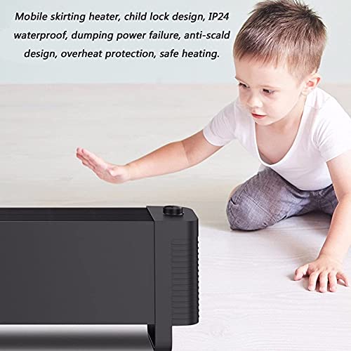 Plug-in ventilatorkachel,2,2 kW plint Plug-in ventilatorkachel Convectie Plug-in ventilatorkachels Elektrische plint - Afbeelding 7