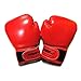 Guantes de boxeo para niños, Muay Thai, guantes de boxeo rellenos con esponja comprimida para luchar contra el boxeo para niños de 5 a 12 años, rojo