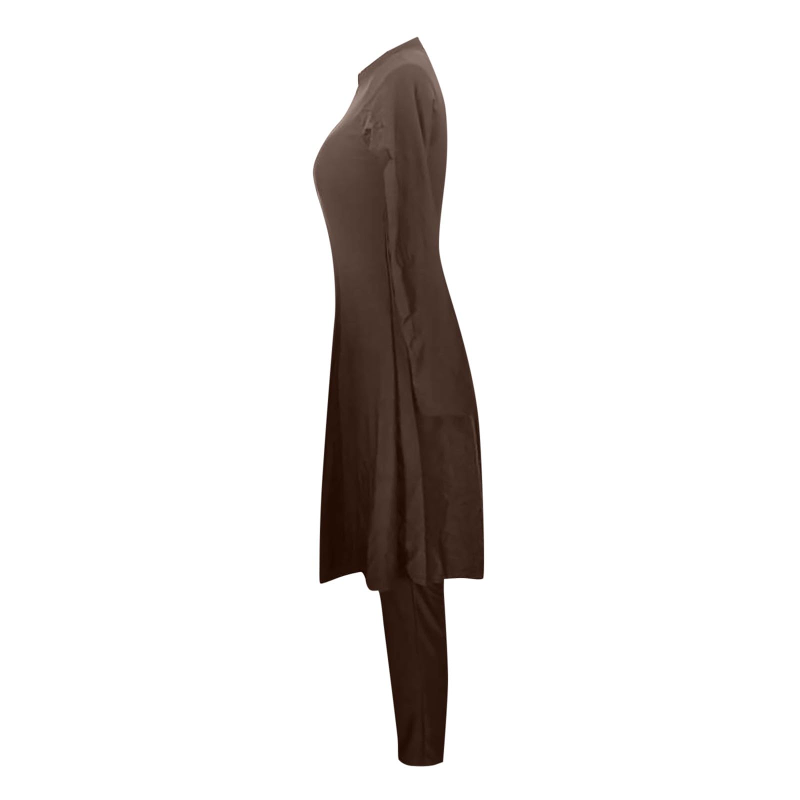 Burkini Damen: Muslimische Badeanzug Uv Rashguard Slim Fit Bauchweg Schwimmanzug Bademode Große Größe Shape Swimsuits for Women Swim Suit Push Up Badeanzüge Swimwear