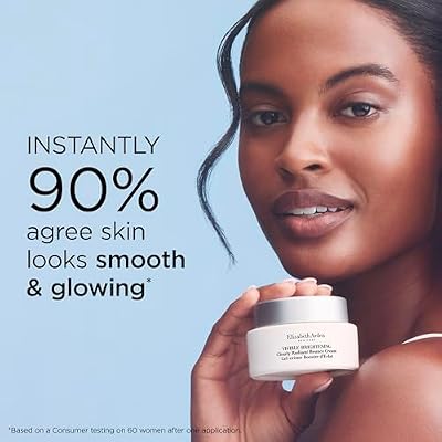 Elizabeth Arden Visible Brightening Clearly Radiant Bounce Cream, Face Moisturizer to Smooth, Hydrate & Even Skin Tone, 1.7 fl oz