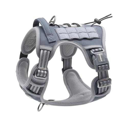 Image of AUROTH Dog Harness for Large Dogs, No Pull Tactical Dog Vest Heavy Duty