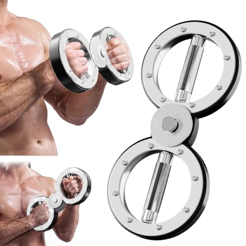 BeSokar Armtrainingsrad | Handtrainer und Unterarmtrainer | Verstellbarer Armtrainer für Handgelenk, Schulter & Brust | Punch Speed Trainer und Kampfsportarmkraftgerät (Schwarz&Weiß) BeSokar Armtrainingsrad | Handtrainer und Unterarmtrainer | Verstellbarer Armtrainer für Handgelenk, Schulter & Brust | Punch Speed Trainer und Kampfsportarmkraftgerät (Schwarz&Weiß)