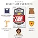 Bonafide Provisions Fresh Organic Beef Bone Broth, 16.9oz - 6 Pack
