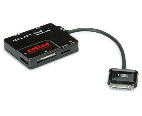 Preisvergleich Produktbild ROLINE externer Kartenleser USB 2.0 für Samsung Galaxy Tablet