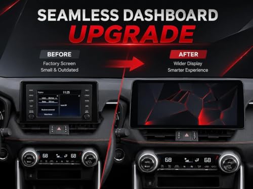Image of Car Radio for Toyota Rav4 2019-2022: 8 Core 4+64G Car Radio Stereo