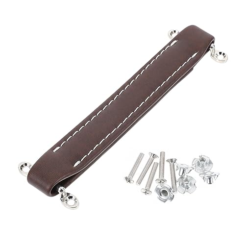 Hemoton Handle Replacement for Speaker Subwoofer Handle Leather Pull Suitable for Various Audio Devices