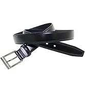 [EXAS] ベルト ピンタイプ レザー 合皮 無地 幅約3cm ウエスト最大130cm対応 調節可能 メンズ ブラック