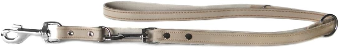 ドイツ製 高級本革リード Das Lederband レダーバンド 「WEINHEIM（ワインハイム）」 犬 リーシュ レザー 本革 ペット用品 柔らかくて丈夫 有害化学物質不使用 (Natural/ナチュラル, ロングリード: 12mm / 200cm)