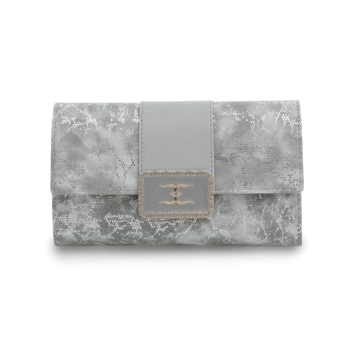 ESBEDA Grey Color Marble Luxe Texture Women’s Wallet for Womens| Ladies Wallet | Stylish Wallet | Gift Bag for Women