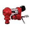Fill-Rite FR1210H 12V 15 GPM Fuel Transfer Pump w/Discharge Hose & Manual Nozzle and FRTCB Vented Fill Cap with 2 Base