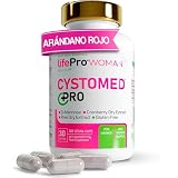 Arandano Rojo Cistitis 5x Potencia EFSA + D Manosa 2000mg + Extracto de Pino – Life Pro Cystomed Triple Acción 120 Caps con 192,5mg PACs Estandarizados – Científicamente (EFSA/PubMed)