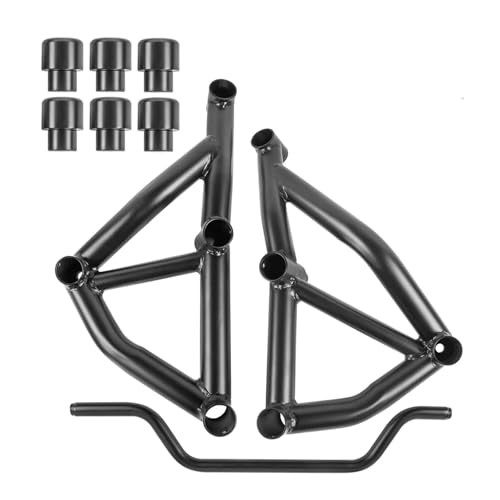 Crash bar MT-09 et MT-09 SP 2021-2023 : pare-chocs protection moteur noir