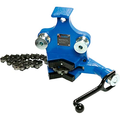 Global Industrial Bench Chain Vise, 1/2