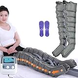 Luftkompressionsmassagebaste Elektrischer Luftdruckmassagegeräte für Beine, Arme und Taille, Relieve Bein Schmerzen mit Verbesserung der Durchblutung, Compression Boots
