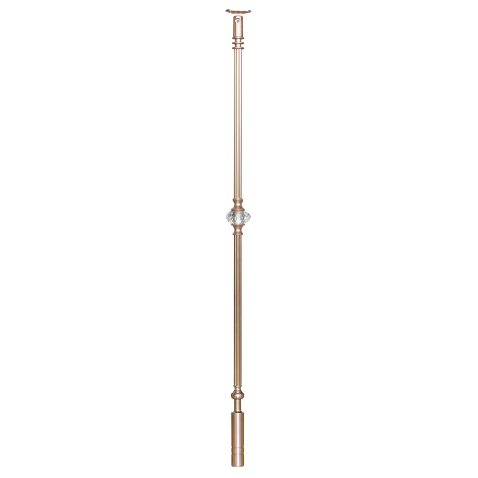 Rambarde d'escalier aluminium SLE-D de 37 pouces de haut avec support rotatif