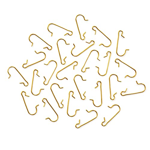 Hallmark Keepsake 2021, Mini Ornament Hooks, Metal, Pack of 25, Multicolor (0299QSB6291)