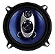 Pyle Auto Lautsprecher 13cm – 3-Wege Lautsprecher, Car Speaker Set 200W, Soundsystem Komplettset Auto, 4 Ohm Impedanz, ¾ Hochtöner, 1 Mitteltöner, Einbaulautsprecher mit ASV Spule, Autolautsprecher