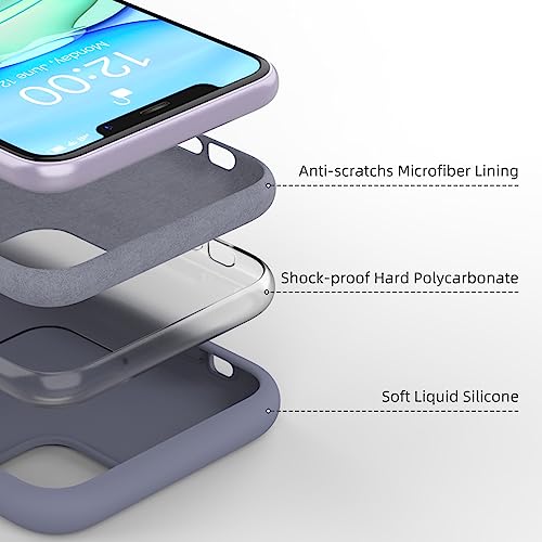 Coque silicone iPhone 11 antichoc avec doublure microfibre douce - 4