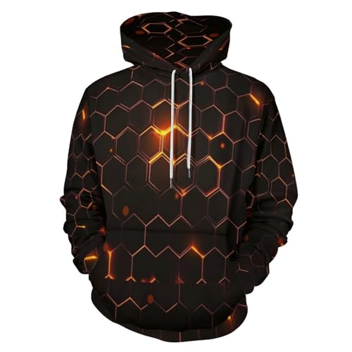 Sweat-shirt géométrie abstraite pour rompre la monotonie des pulls d'automne