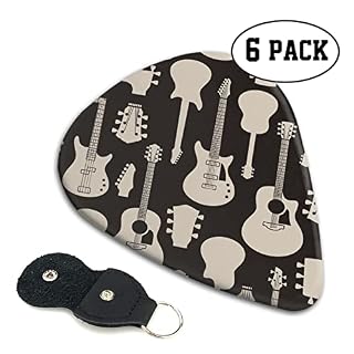 Lot de 6 médiators pour guitare acoustique, guitare électrique, basse, ukulélé – fins, moyens et épais. - Les Beatles, Paul McCartney, John Lennon, RIngo Starr, George Harrison Lot de 6 médiators pour guitare acoustique, guitare électrique, basse, ukulélé – fins, moyens et épais. – Image 2