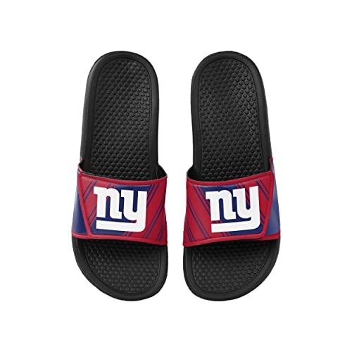 Image of FOCO mens NFL Team Logo Legacy Sport Slide Sandals