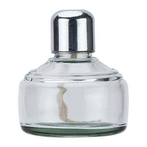 Alcohol Burner Lamp 150 ml Glass Bunsen Burners Lab Equipment Heating for Science Experiments