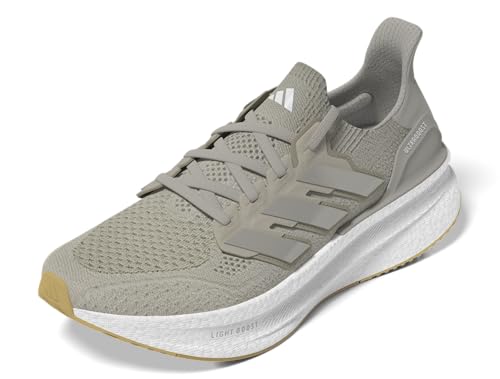 adidas レディース ウルトラブースト 5 ランニングスニーカー, パテグレー/パテグレー/ゼロメタリック, 25.0 cm
