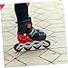 BESPORTBLE 5pcs Roller Skate Toe Guard Protector Removable Leather Cover Easy Installation Toe for Quad Roller Skates