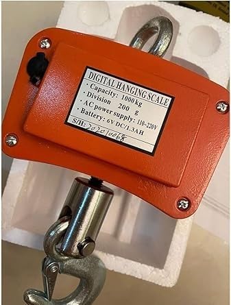 Luggage Scales for Suitcases Heavy Duty Industrial Crane Scale Digital Hanging Scale Electronic Hanging Scale Heavy Duty Industrial Hanging Scale with Hook