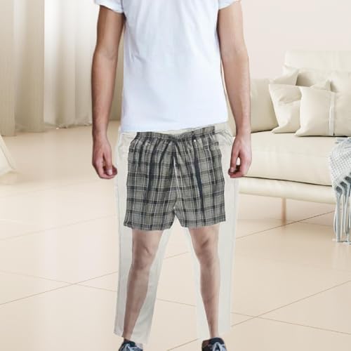 for Men Funny Elastic Printed Lounge Pants for Sports Casual2