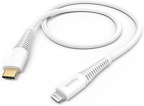 Hama 00183309 1.5m USB C Lightning Data Cable White