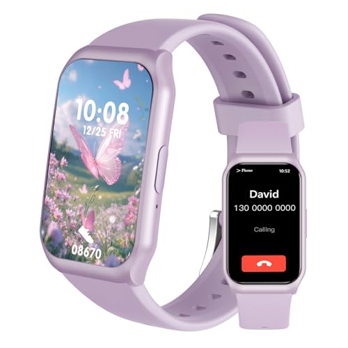 Image of Smart Watch for Men Women Teenager with Bluetooth Calling 1.45" HD, Fitness Tracker with Heart Rate,Sleep Monitor,Pedometer, Sports Modes, Weather, Waterproof Activity Tracker Watch for Android iOS