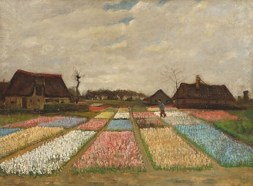 Cuadro de Van Gogh Aiuole in Olanda pintura decorativa para salon 60x90cm