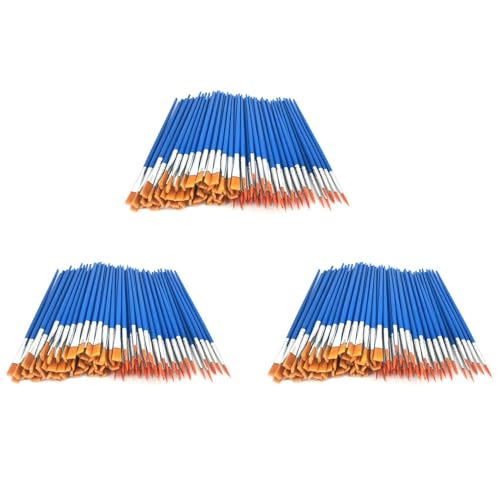 Pinceaux acrylique aquarelle et loisirs créatifs nylon lot de 360