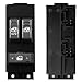 Driver Side Master Power Window Switch Gray | for 1999 2000 2001 2002 Chevy Silverado GMC Sierra 1500, 2500, 2500 HD, 3500 2-Doors Pickup Truck | Replace # 15047637