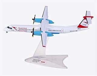 FloZ for Herpa for Austrian Airlines for Bombardier Q400 OE-LGI Pfiat di dashi 1:200 Aircraft Pre-Built Model