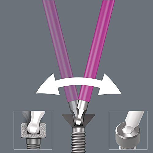 KKcare 18 peças conjunto de chave hexagonal de ponta de bola multicolorida de braço longo métrica e