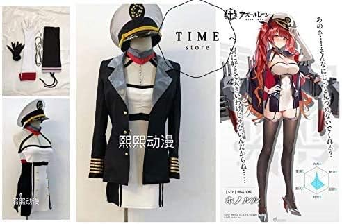 Amazon アズールレーン Azur Lane ホノルルコスプレ衣装 靴下 手袋 髪飾り風 全セット コスプレ 仮装 通販