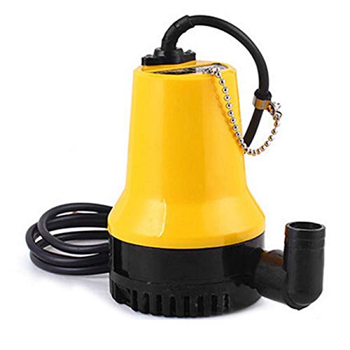 JIUY Dc12V Dc Yacht Pump Bilge Pump Watering Vegetable Garden Pump Car Wash Pump Small Yellow Pump Dc Water Pump(yellow)